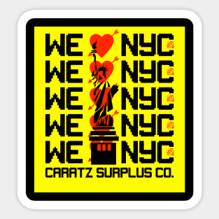 WE LUV NYC Sticker